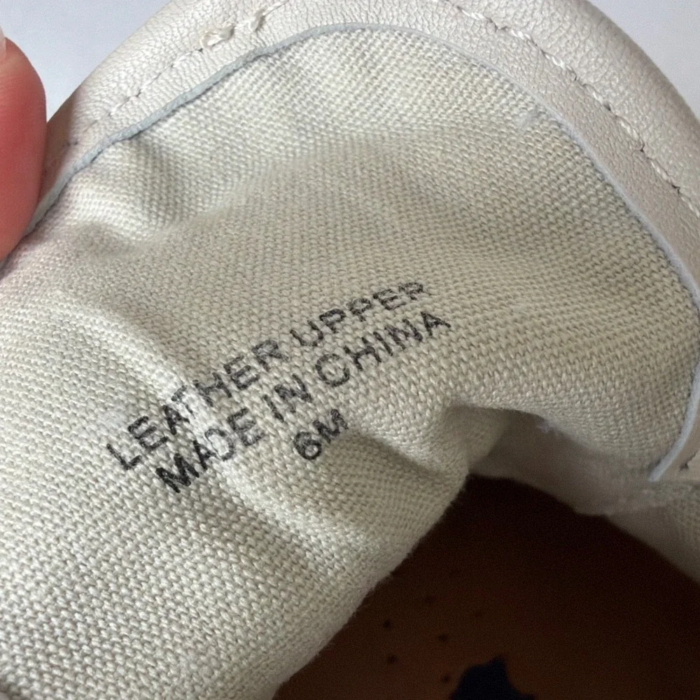 J/Slides NYC Women Off White Leather High Top Platform Sneakers Size 6 Lug Sole